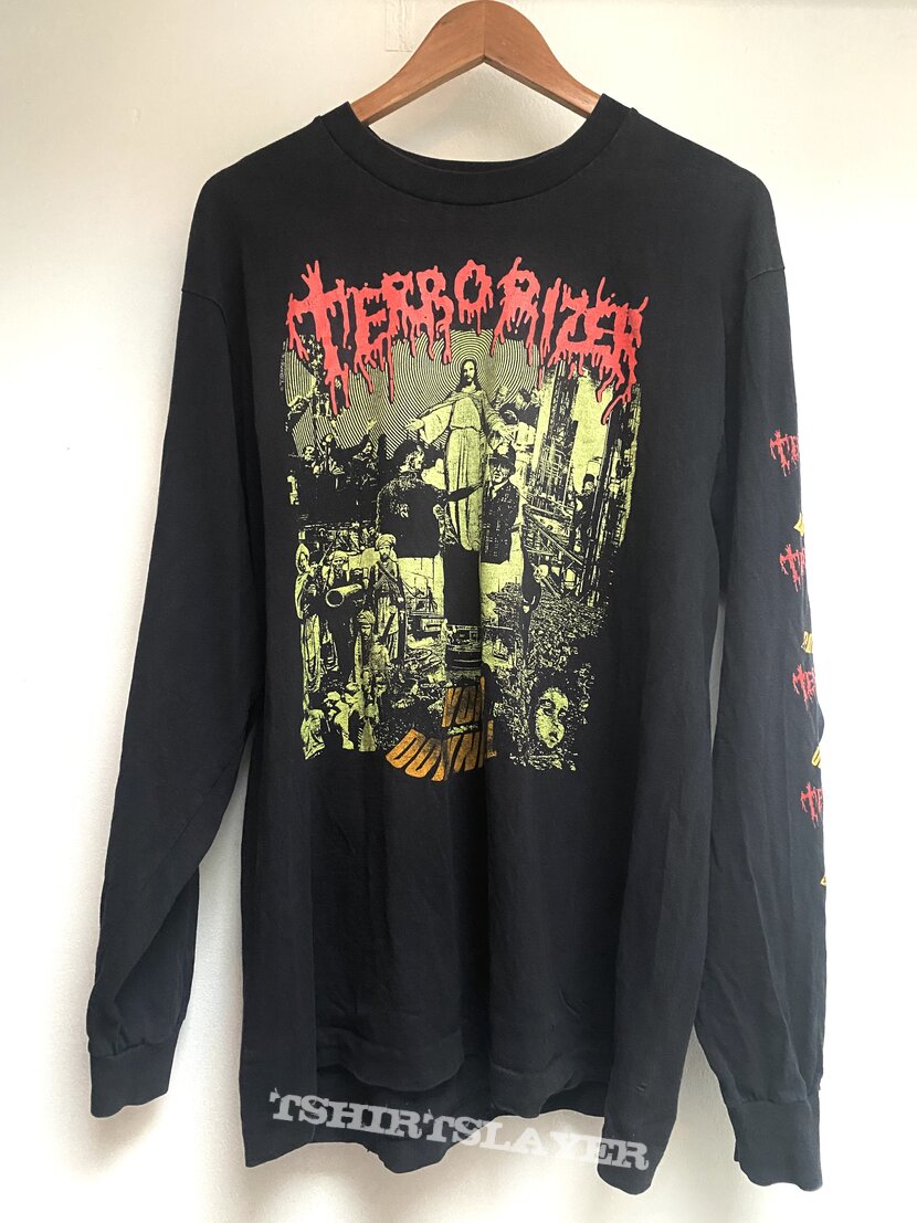 Terrorizer 1990 World Downfall Longsleeve