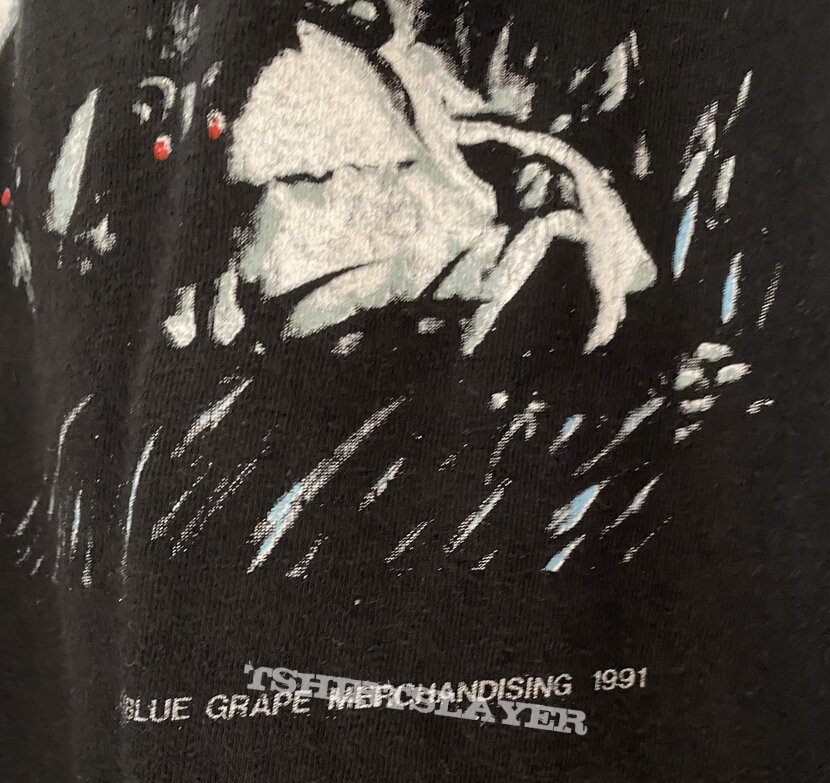 Obituary 1991 Pile Of Skulls Longsleeve Shirt XL