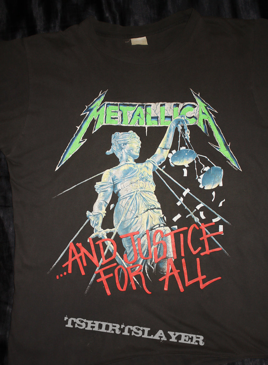 Metallica, METALLICA - AND JUSTICE FOR ALL - Damaged Justice European ...