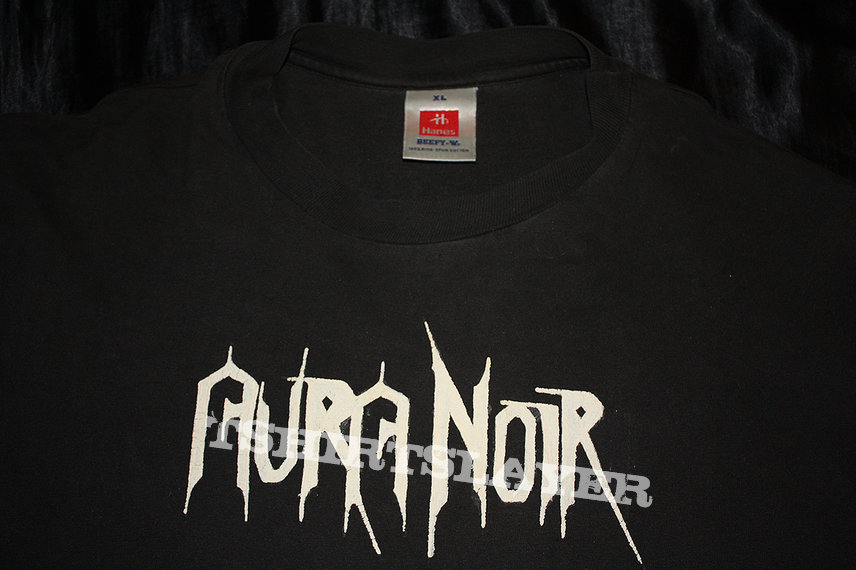 AURA NOIR - selfmade Logo Shirt - 1995 | Size XL