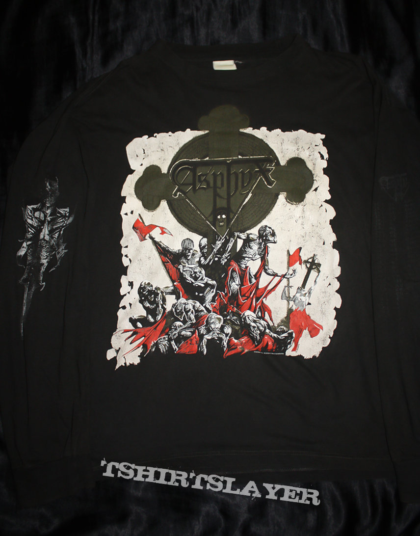 ASPHYX - The Rack Tour Longsleeve - Official Longsleeve from 1991 in Size XL