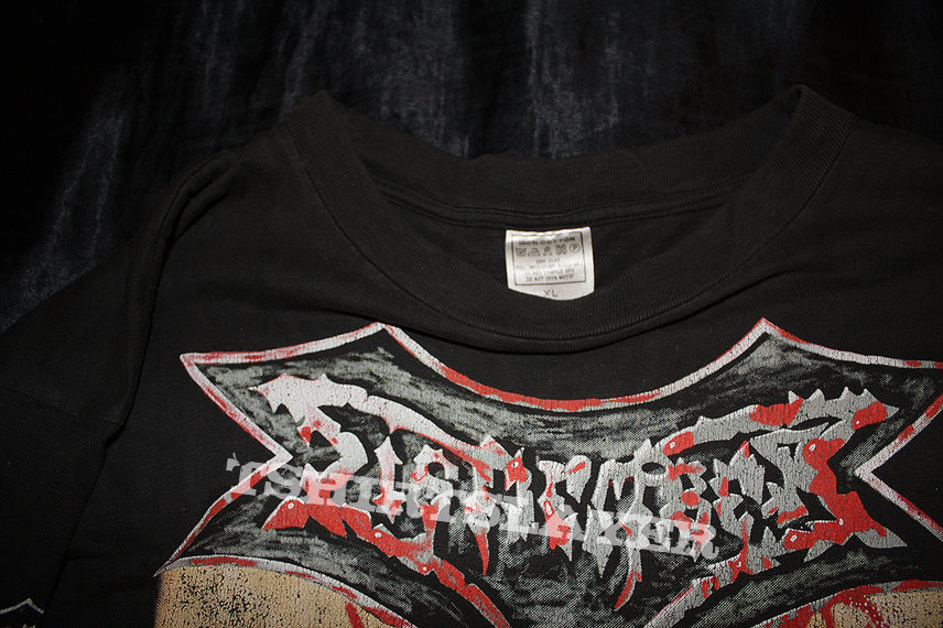 DISMEMBER - Indecent &amp; Obscene - 1993 Offical Tour-Shirt Longsleeve (Size XL)