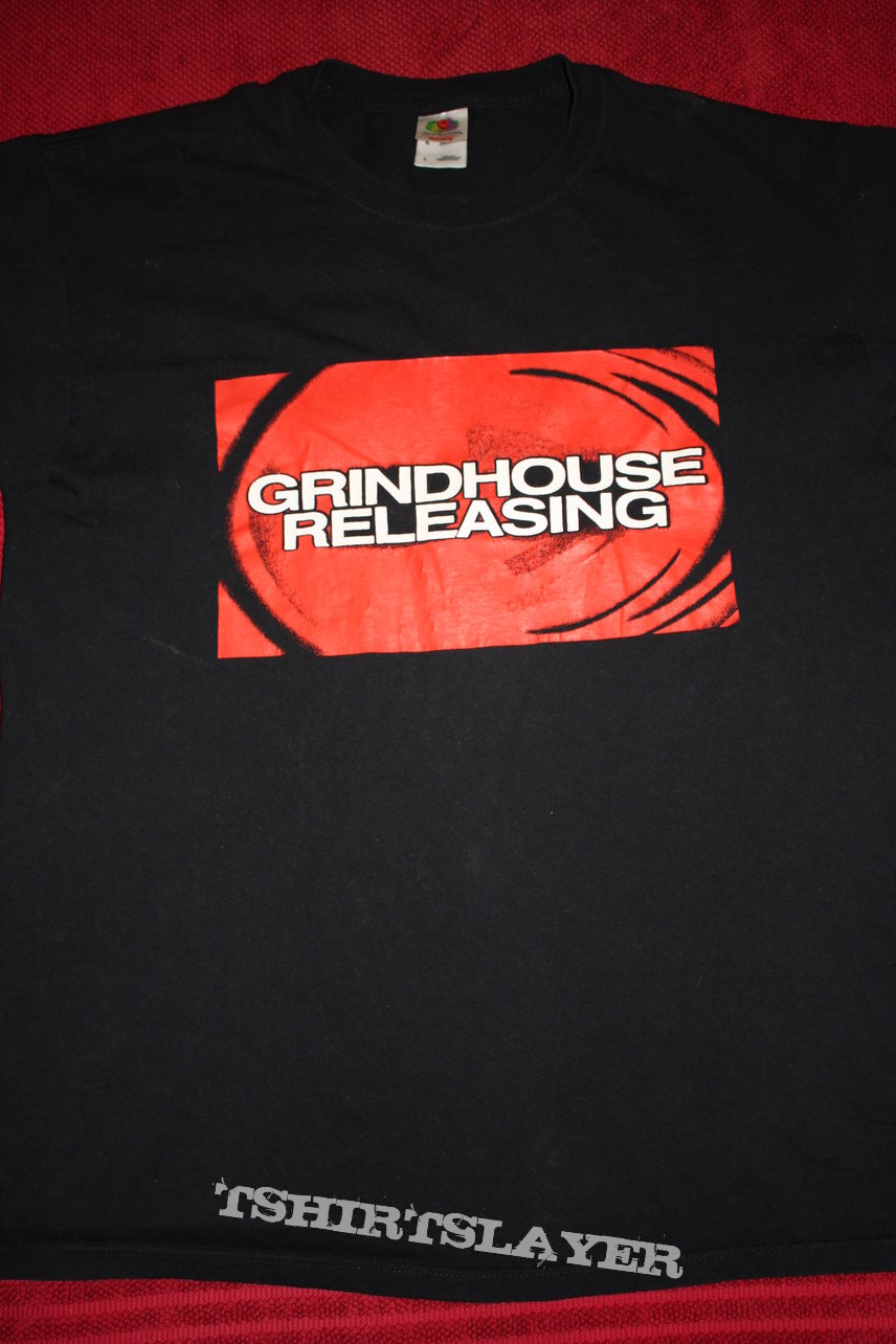 Grindhouse Releasing - Logo Shirt from 2011 - Published &amp; distributed by Rotten Cotton (Size L)
