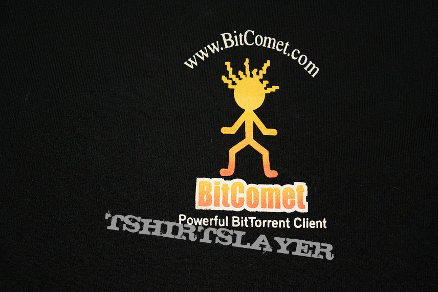 BITCOMET - Exclusive Logo-Shirt for Supporters - Official Shirt from 2006 in Size L