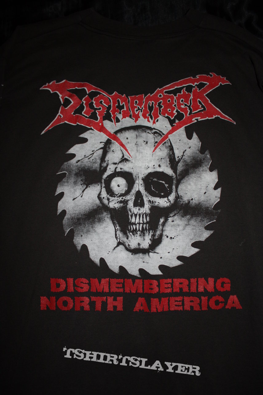 DISMEMBER - Dismembering North America Original Tour Longsleeve from 1993 - Size XL