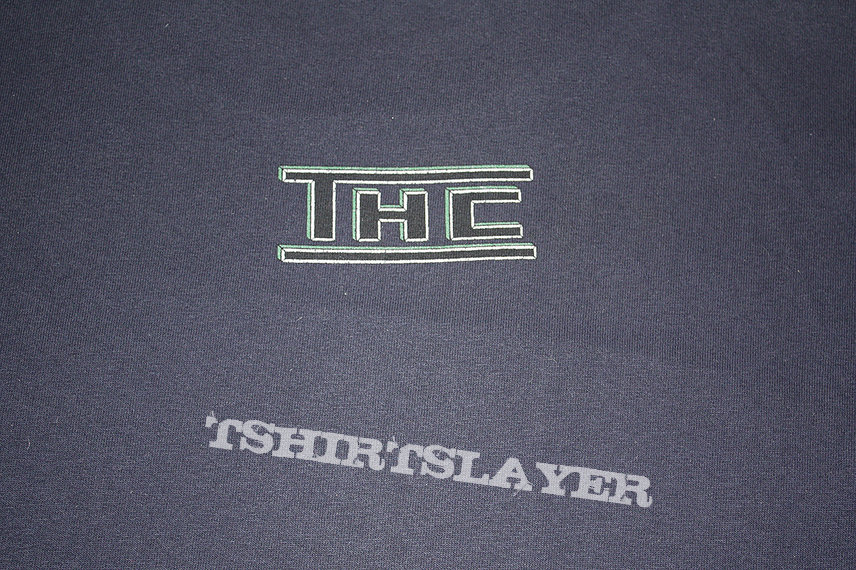 THC - MARIJUANA Metallica Logo Rip Shirt - Official Shirt from 2005 in Size XL
