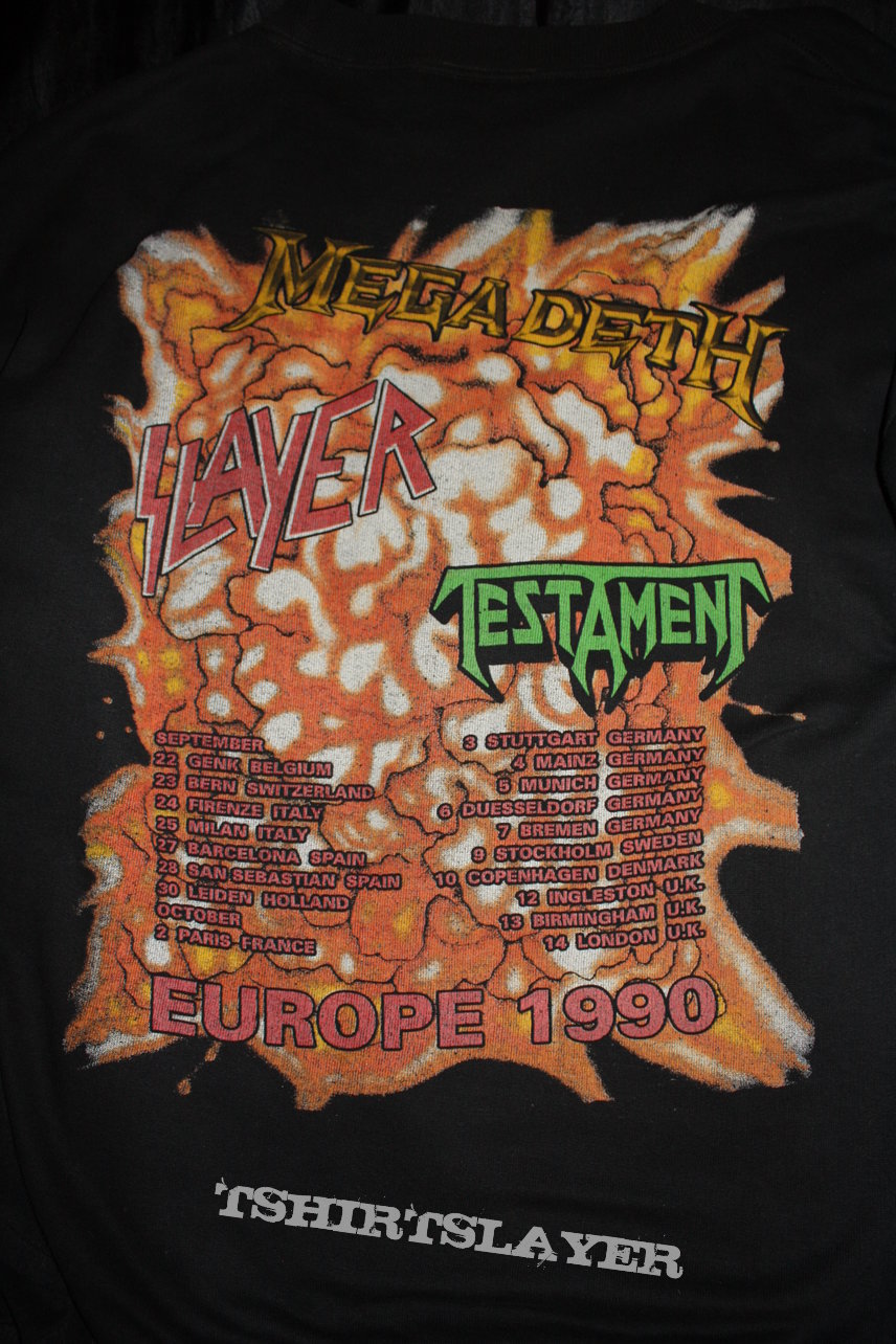 CLASH OF THE TITANS - Official European Tour Pullover from 1990 - Size L