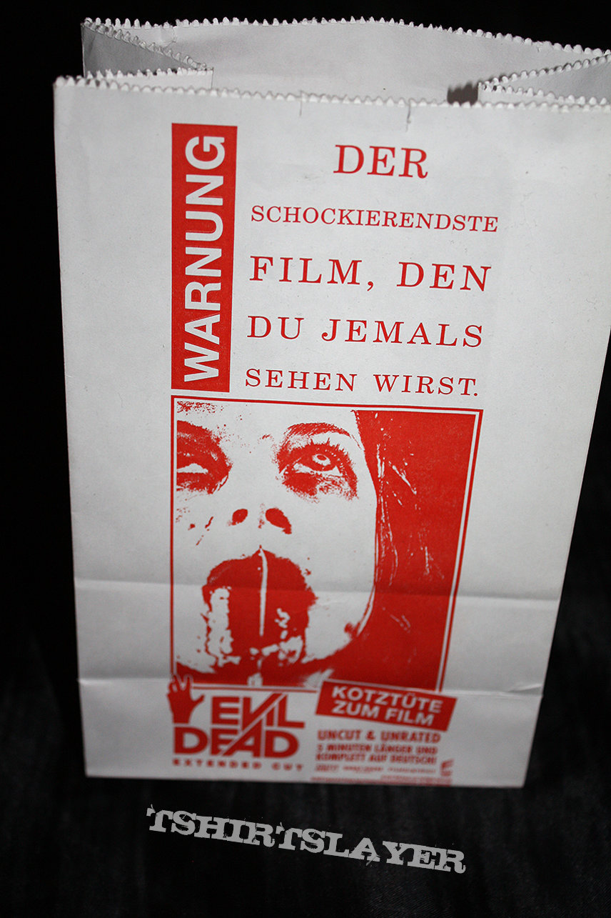 THE EVIL DEAD - Vomit Bag - Official Horror Movie Accessoire from 2013