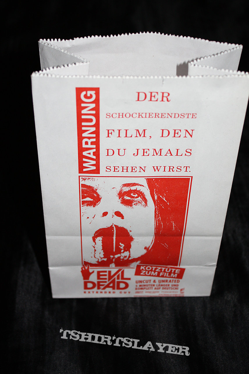 THE EVIL DEAD - Vomit Bag - Official Horror Movie Accessoire from 2013