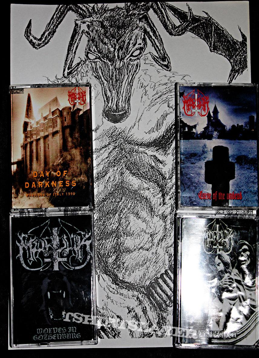 MARDUK - All 4 Original Live-Tapes in a Special Package-Price