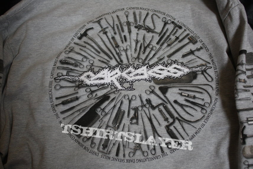 CARCASS - Surgical Steel - Official Limited Longsleeve in Size L (by UNDYING Music)