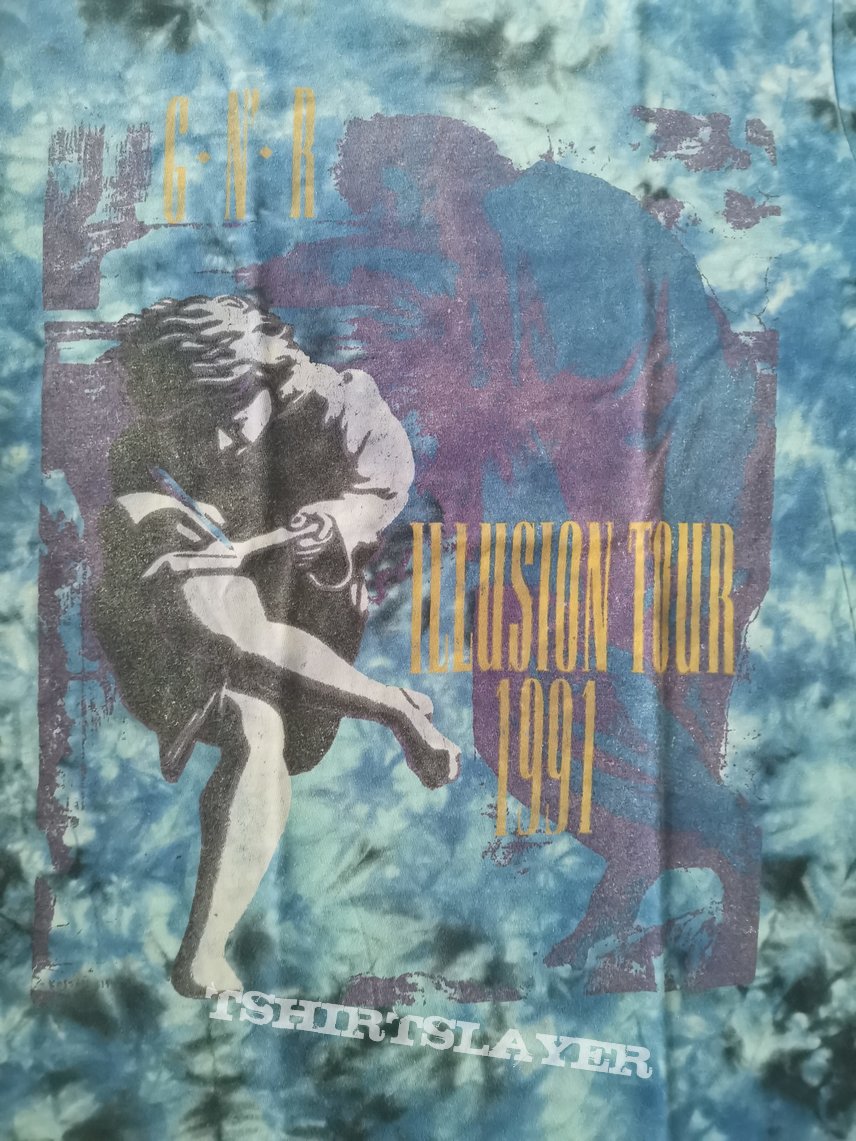 Guns N&#039; Roses Guns &#039;n Roses Illusion tour 1991 Tshirt