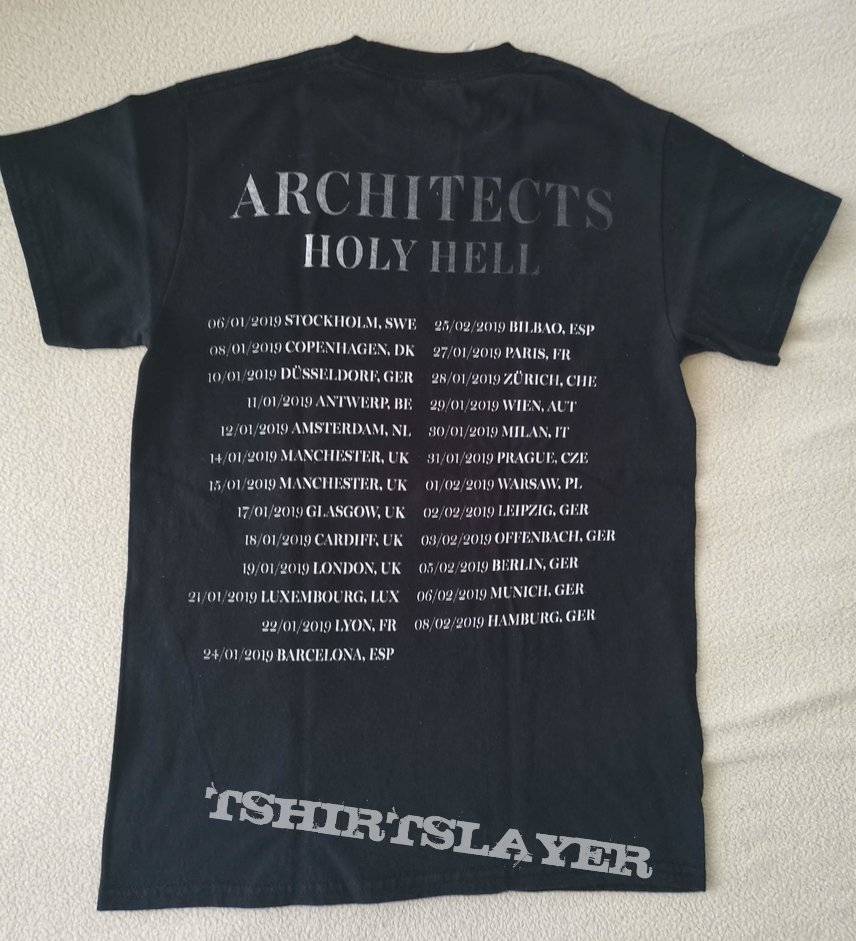 Architects Holy Hell tour 2019 Tshirt