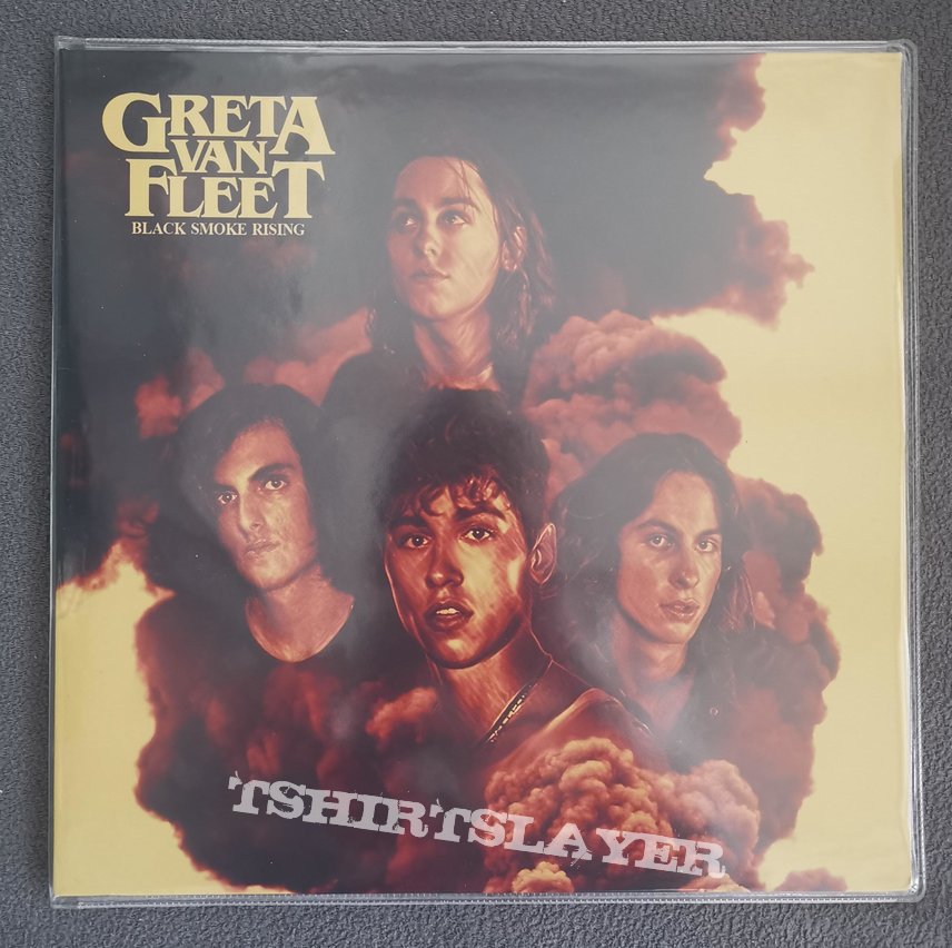 Greta Van Fleet - Black smoke rising Vinyl | TShirtSlayer TShirt and  BattleJacket Gallery