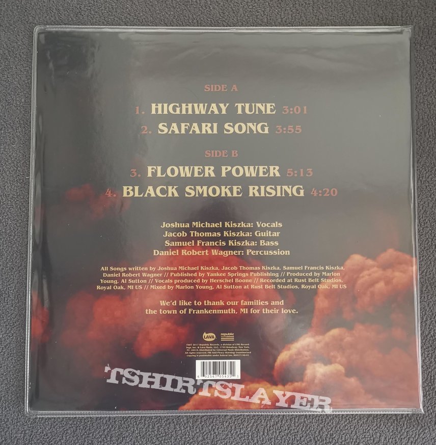 Greta Van Fleet - Black smoke rising Vinyl