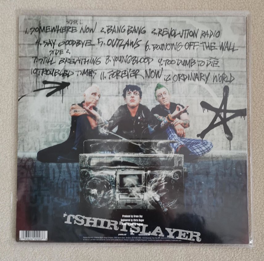 Green Day - Revolution Radio Vinyl