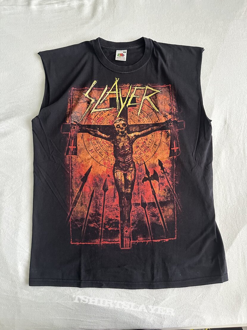 Slayer 2012 tour t-shirt
