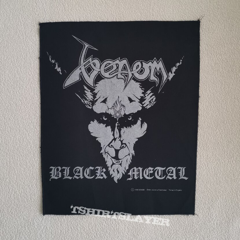 Venom Black Metal 1998 Back Patch