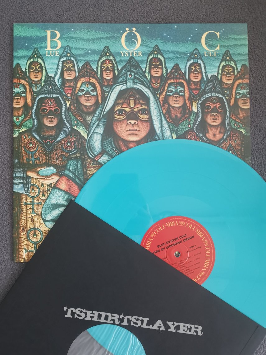 Blue Öyster Cult - Fire of unknown origin Turquoise Vinyl
