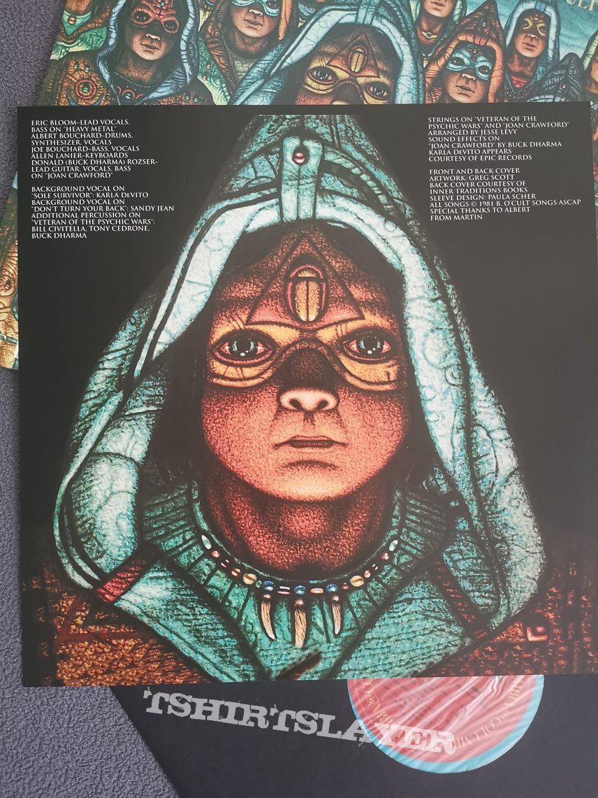 Blue Öyster Cult - Fire of unknown origin Turquoise Vinyl