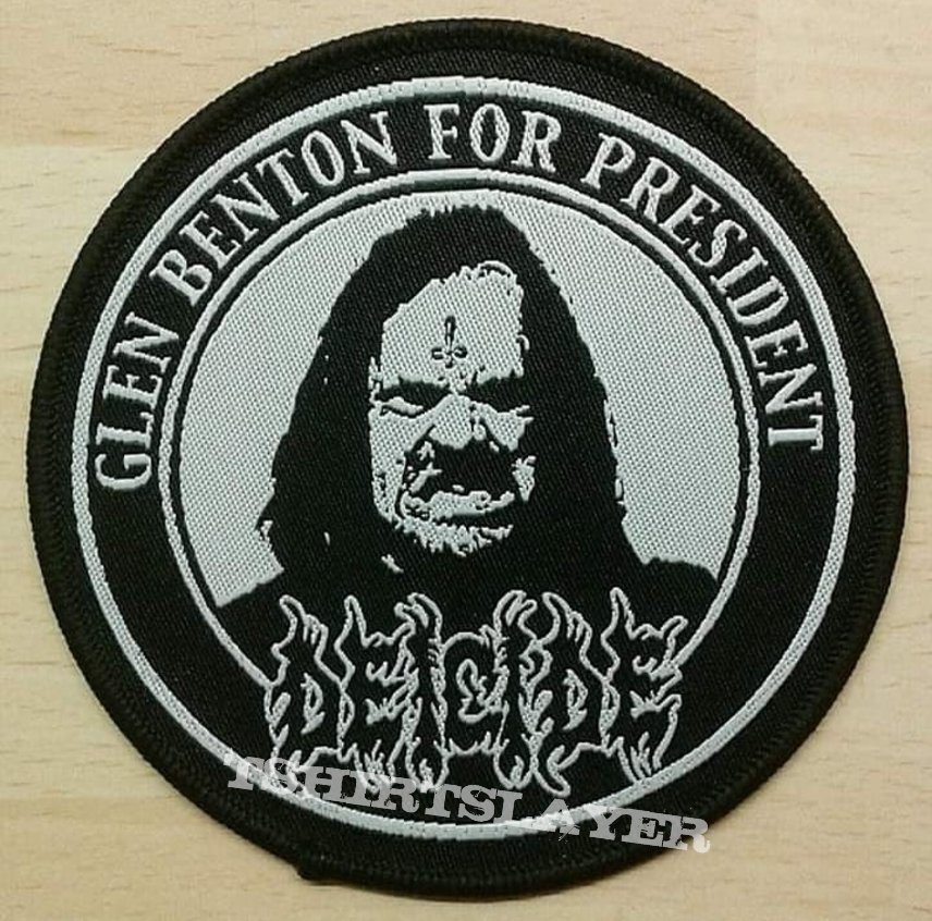 Glen Benton DEICIDE Patch