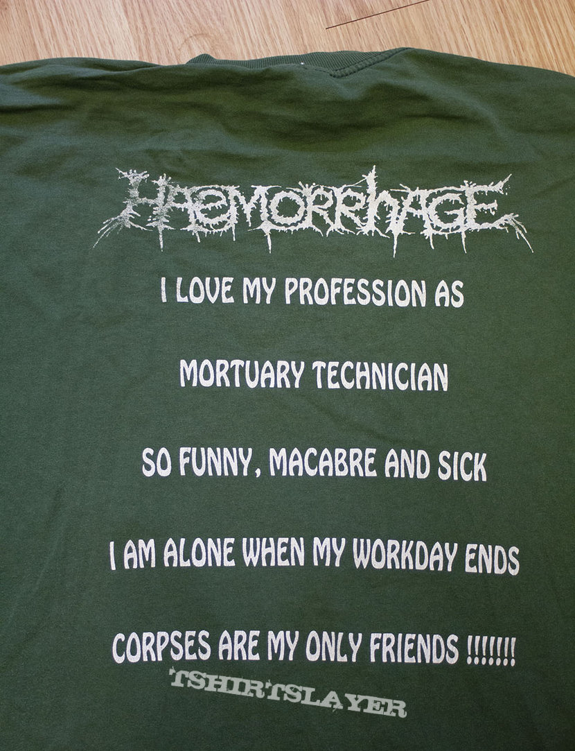 Haemorrhage - Motuary Technician