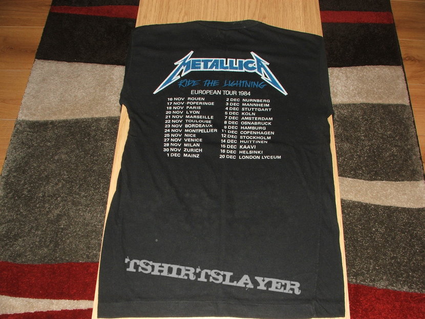 Metallica 1st UK date tour