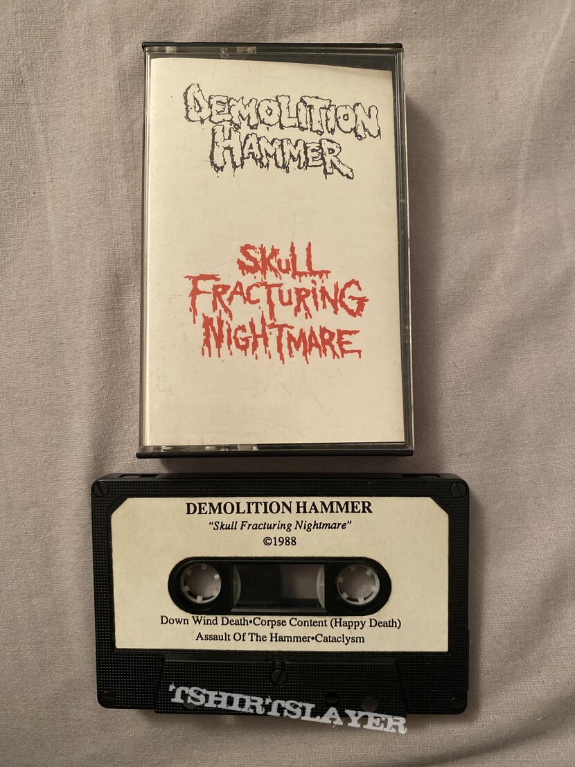 Demolition Hammer Skull Fracturing Nightmare Cassette