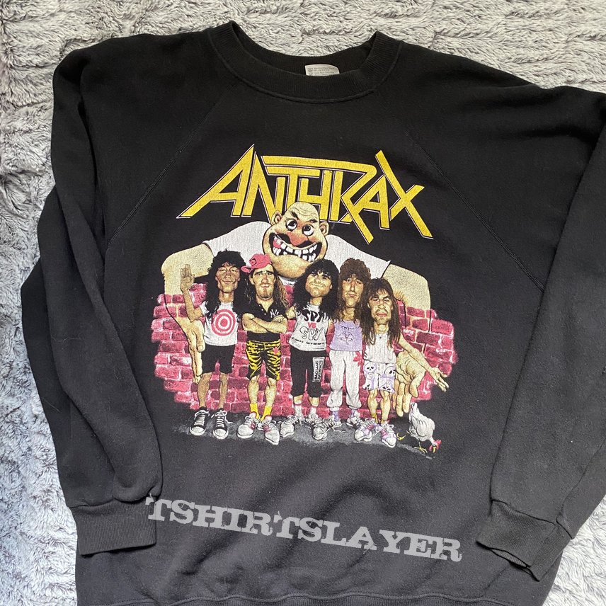 Anthrax state of euphoria sweater 1988