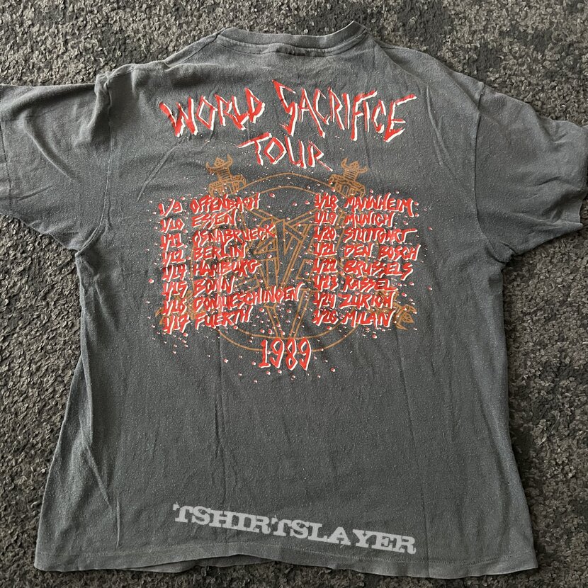 Slayer Wehrmacht shirt 1989 tour | TShirtSlayer TShirt and BattleJacket ...