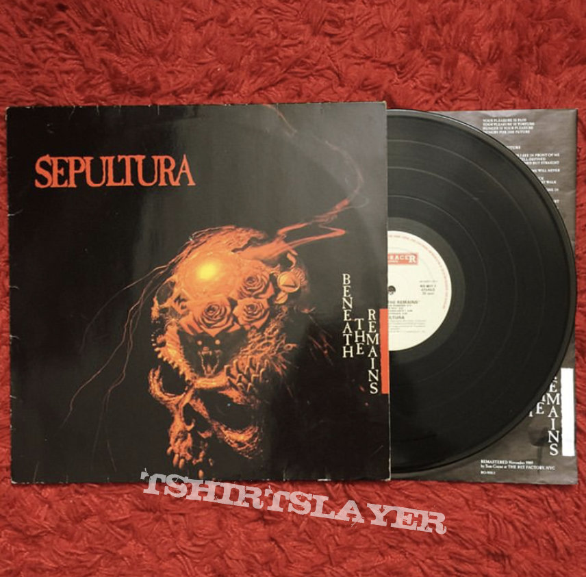 Sepultura beneath the remains 1989 vinyl | TShirtSlayer Sepultura beneath the remains 1989 vinyl | TShirtSlayer