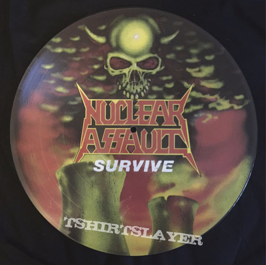 Nuclear assault survive picture disc vinyl 1988