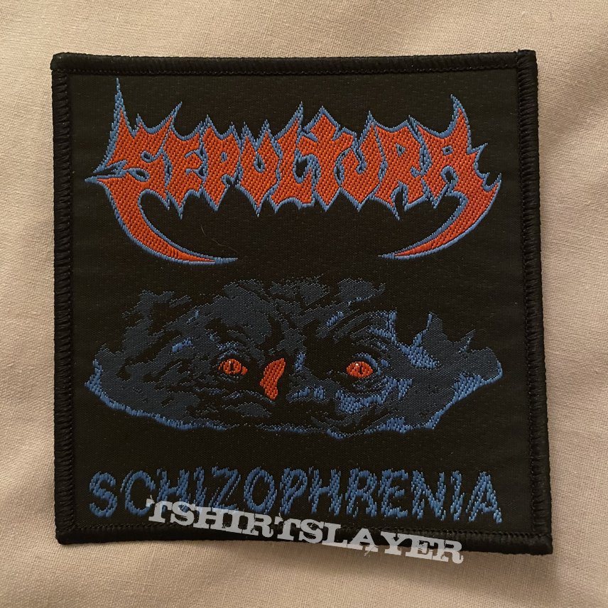 Sepultura schizophrenia patch 