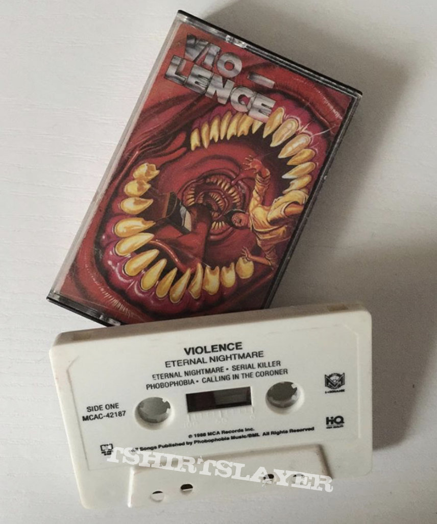 Vio-lence enternal nightmare cassette 1988