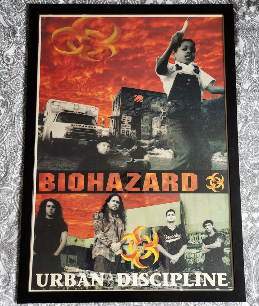Biohazard Urban discipline promo poster