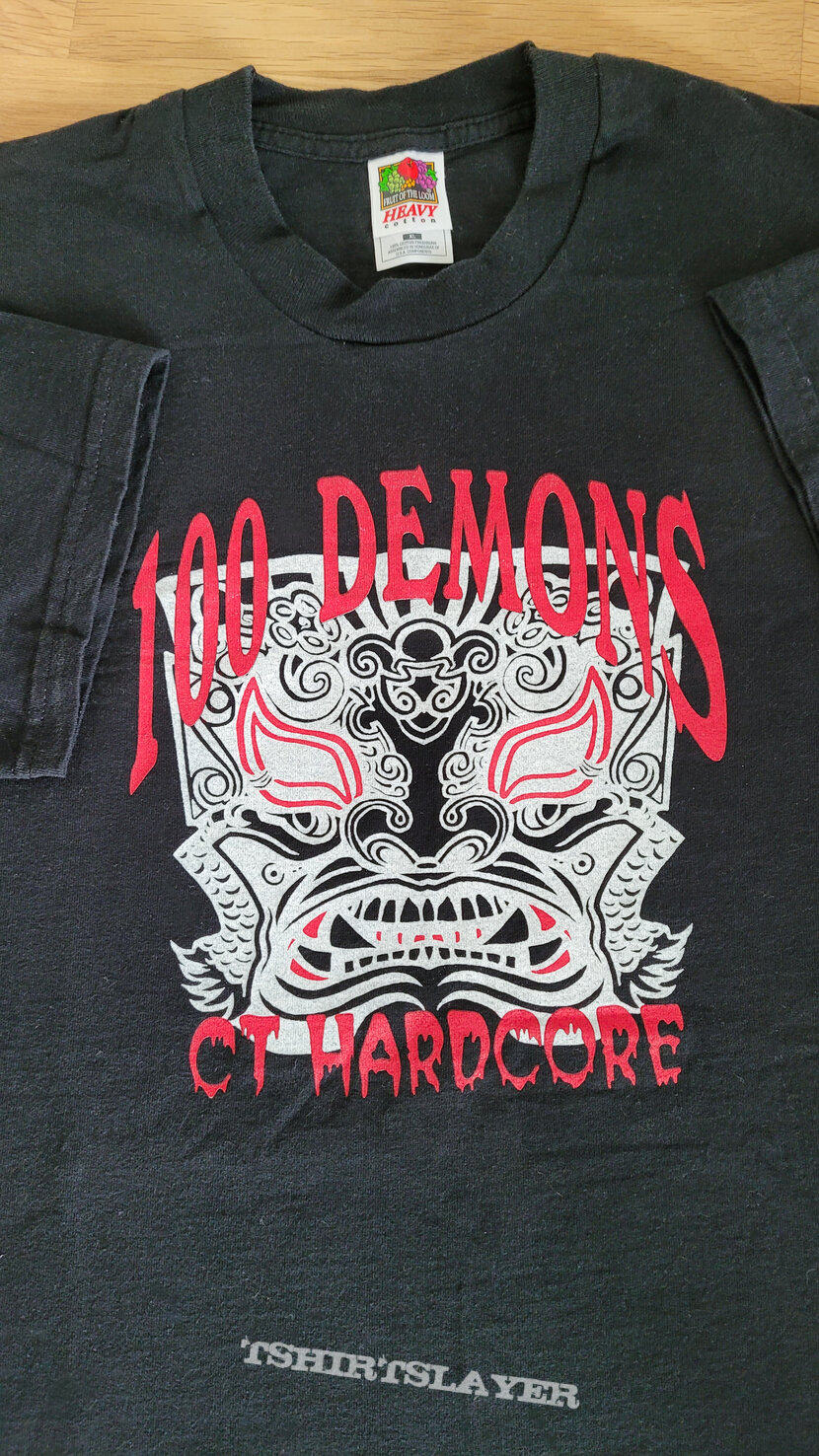 100 Demons 1998 demo shirt | TShirtSlayer TShirt and