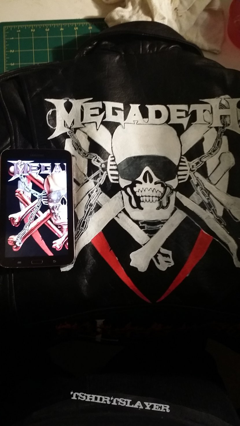 Megadeth leather jacket
