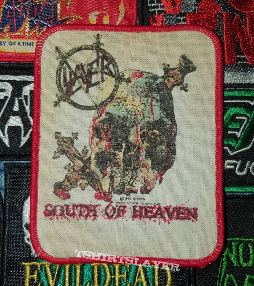 Slayer South Of Heaven Patch