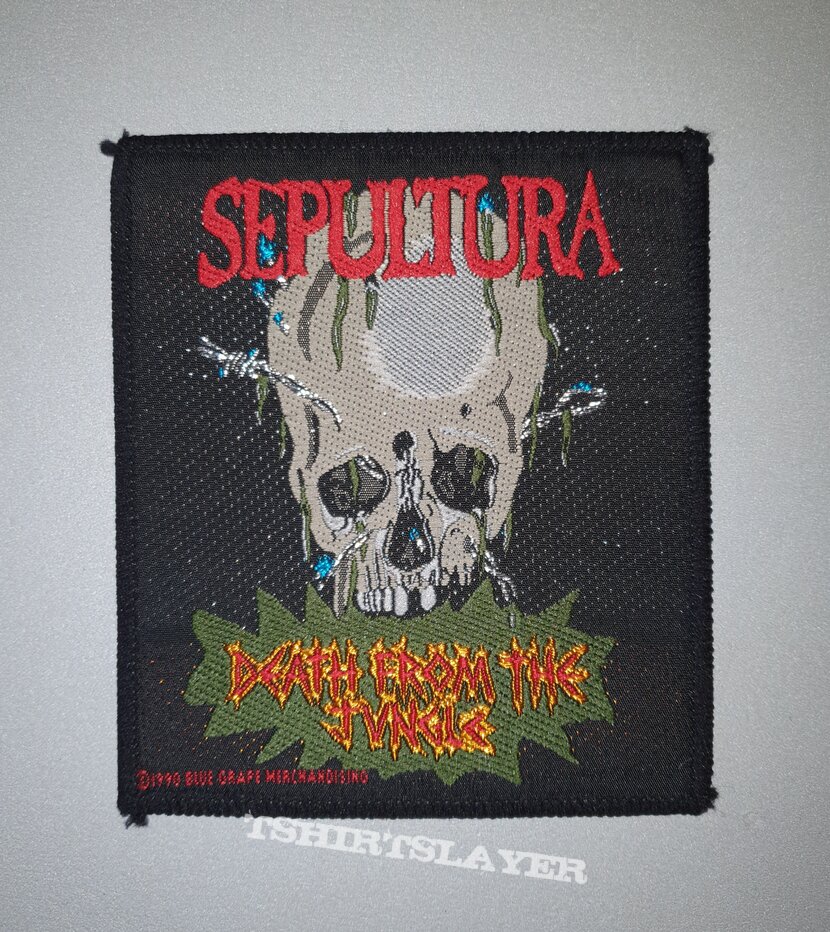 Sepultura Death From The Jungle Patch