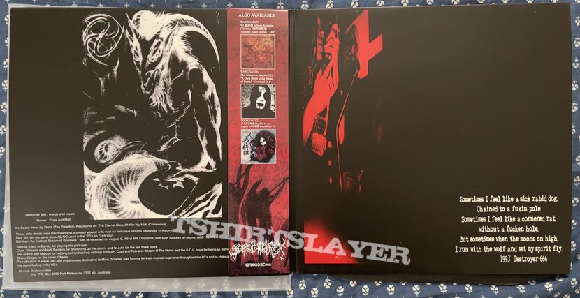 Deströyer 666-Violence is the Prince of This World LP