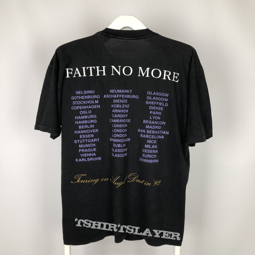 1992 Faith No More “Angel Dust” Euro Tour T-Shirt