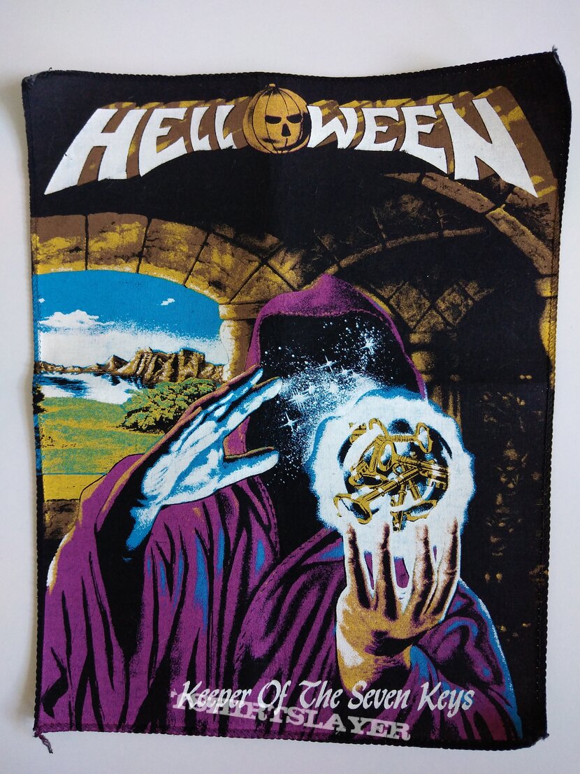 Helloween Keeper of the seven keys Backpatch 