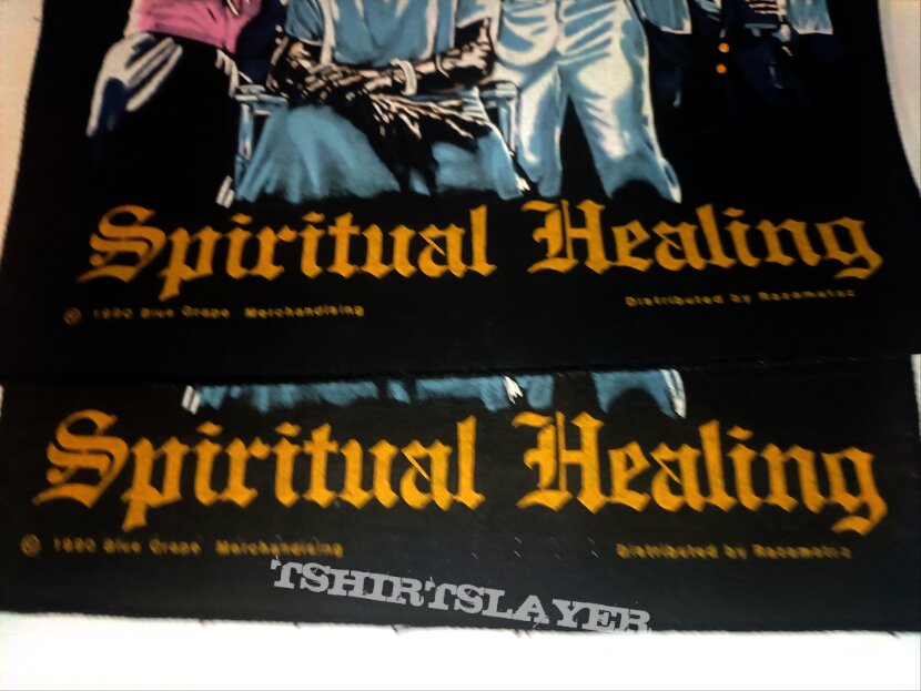 Death Spiritual Healing  Backpatches ( 2 different Versions )