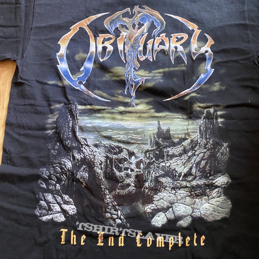 Obituary the end complete t shirt