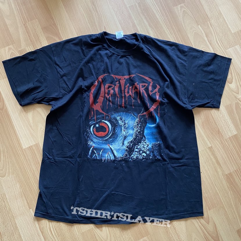 Obituary cause of death chopped in half t shirt