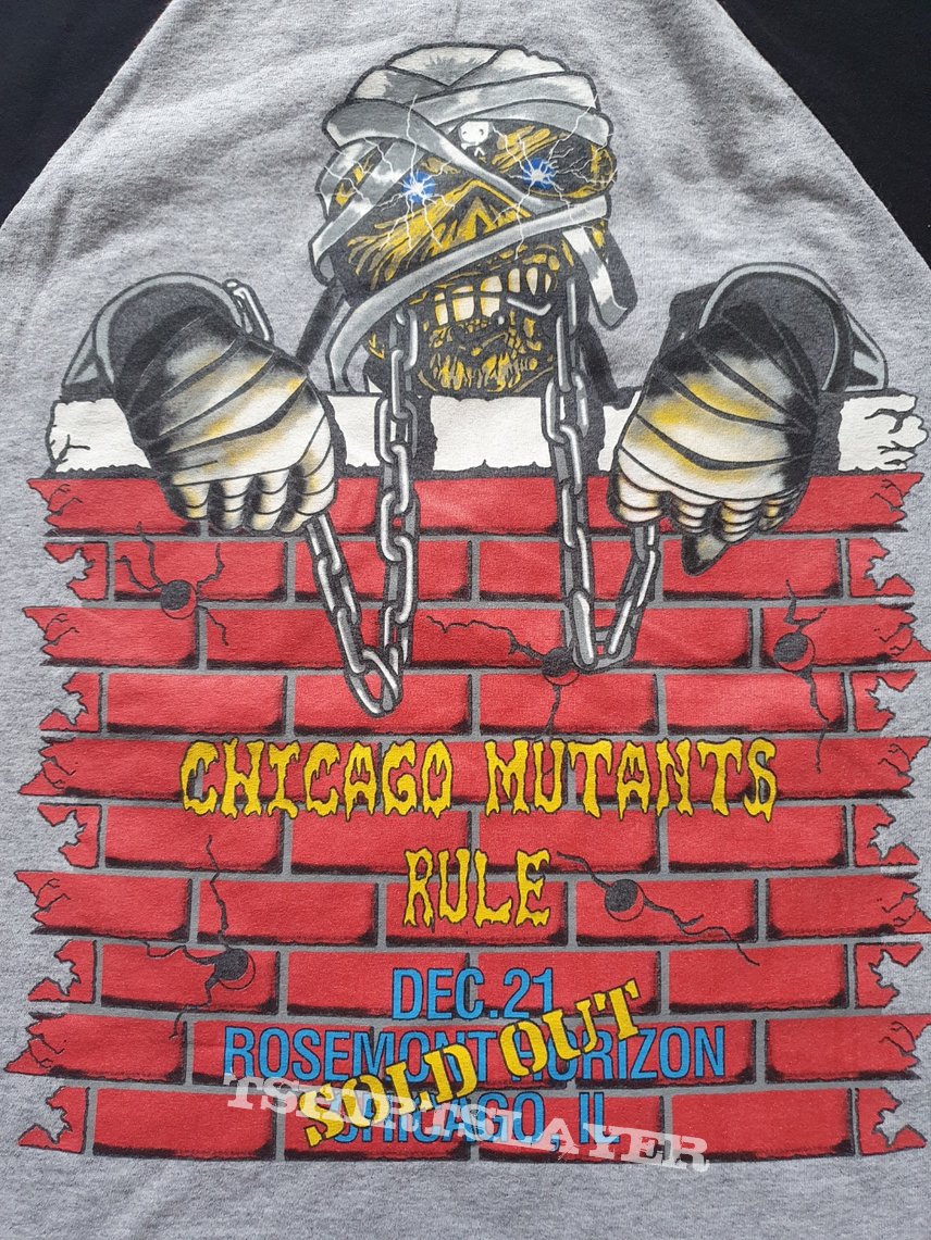 Iron Maiden Chicago Mutants Rule. Reprint.