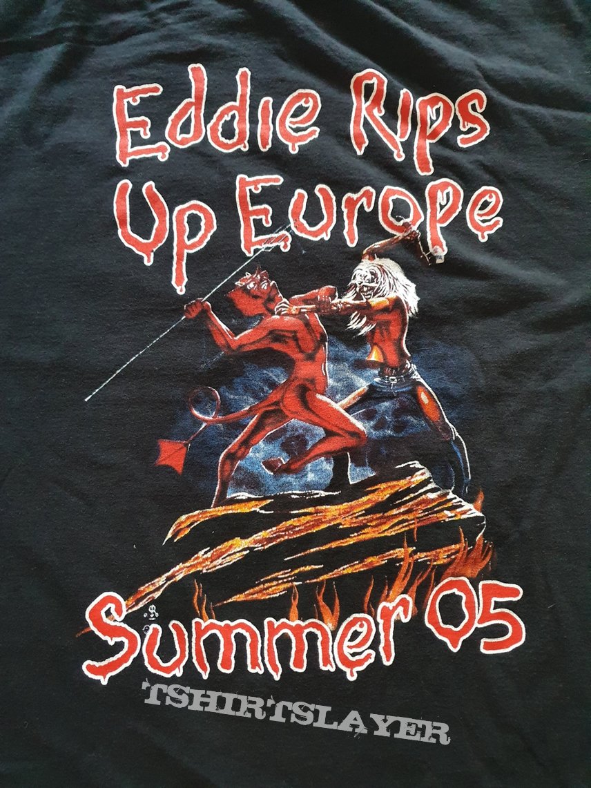 Iron Maiden Eddie Rips Up Europe