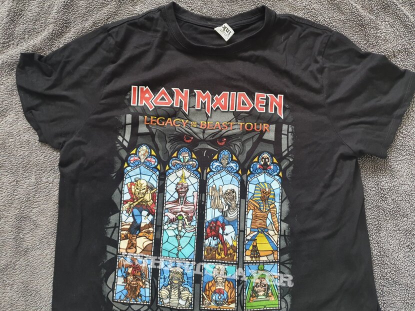 Iron Maiden Legacy Of The Beast. | TShirtSlayer TShirt and BattleJacket  Gallery