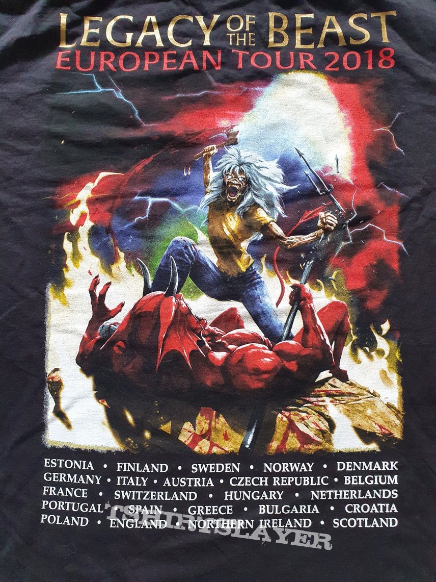 Iron Maiden Legacy Of The Beast.