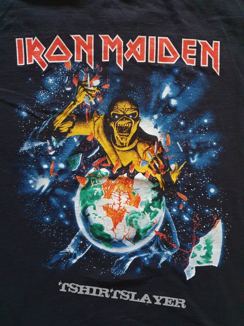 Iron Maiden Eddie Rips Up Europe | TShirtSlayer TShirt and BattleJacket ...